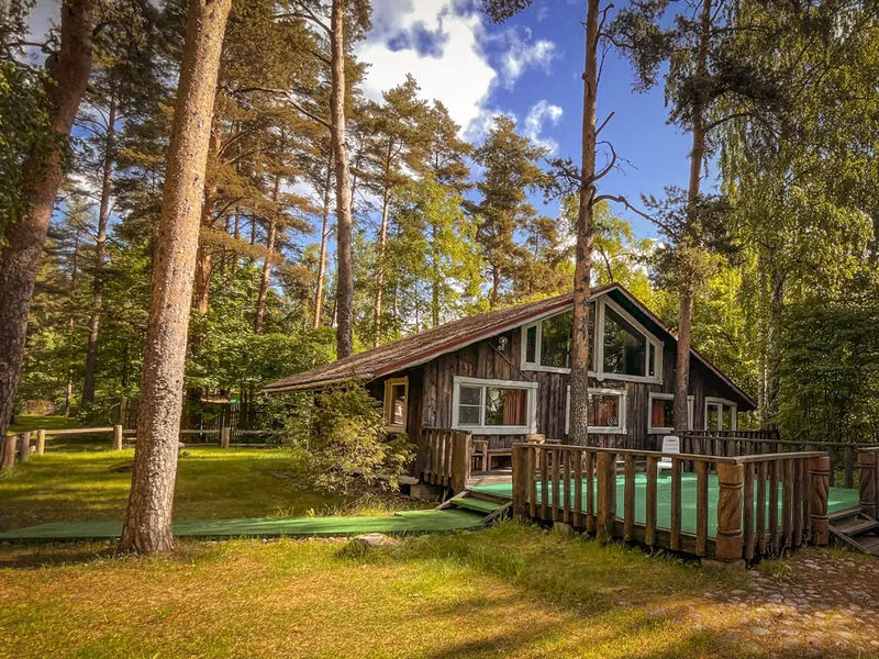 Коттедж 6-местный №1 (Панорамный)