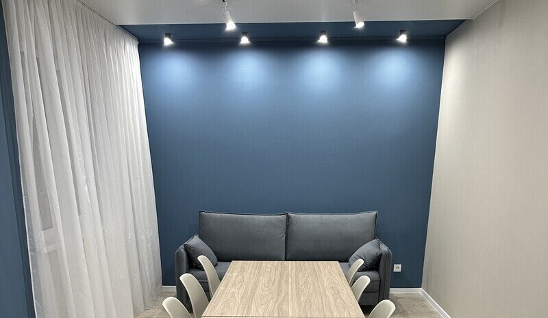 Дом с баней на дровах в современном стиле