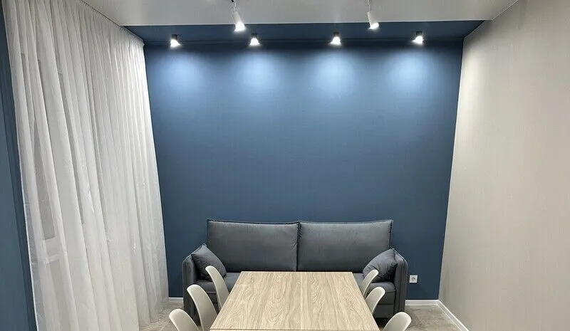 Дом с баней на дровах в современном стиле