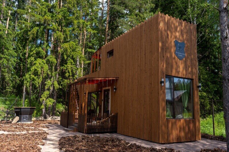 Коттедж 4-местный 2-комнатный (Ланселот)