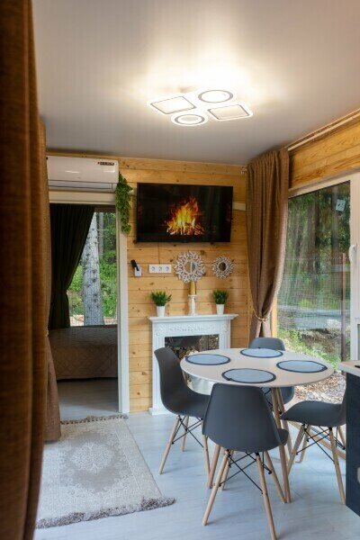 Коттедж 4-местный 2-комнатный (Ланселот)