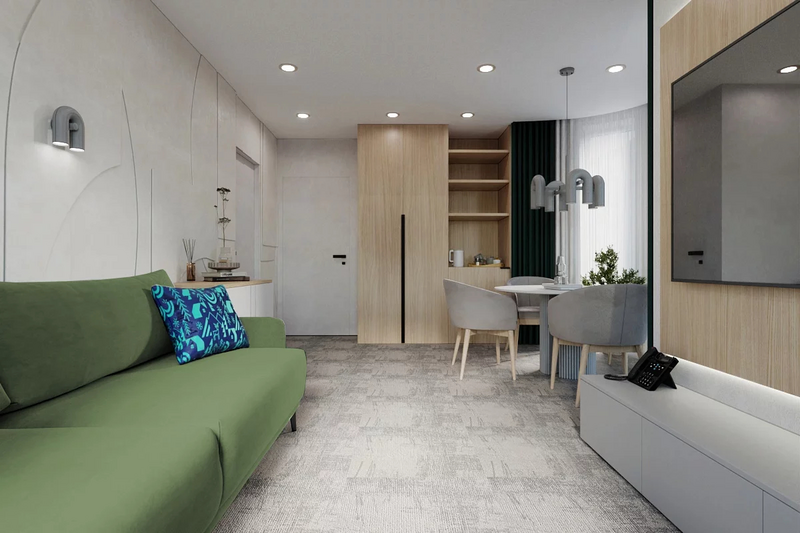 Люкс 2-местный 2-комнатный