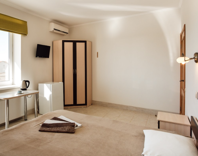 Стандартный 2-местный 1-комнатный (без балкона)