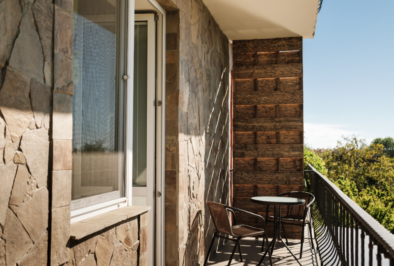 Стандартный 2-местный 1-комнатный (с балконом и видом на море)