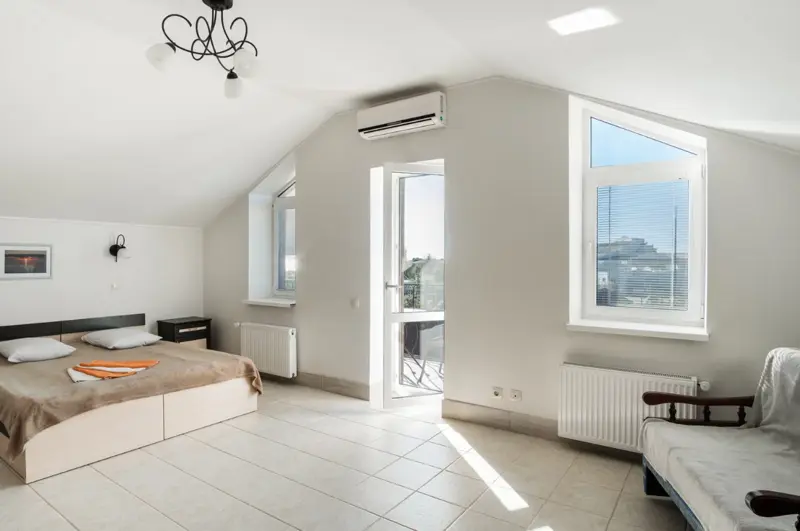 Стандартный 3-местный 1-комнатный (с балконом и видом на море)