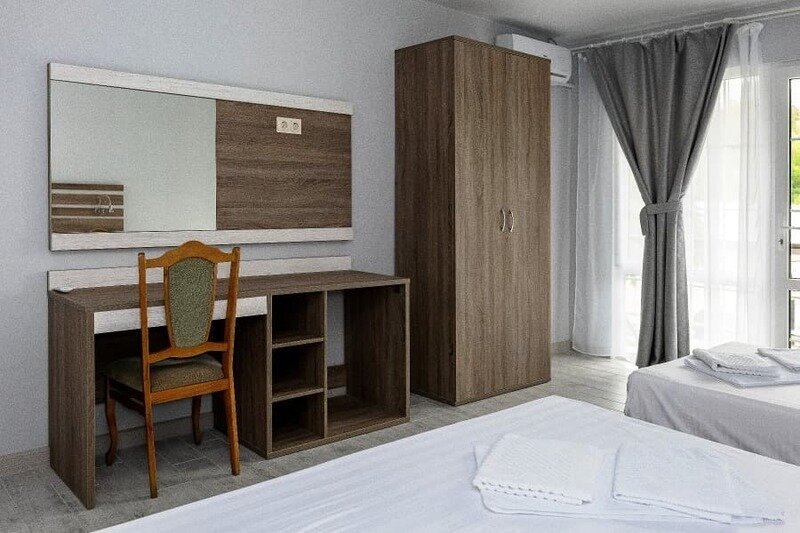 Стандартный 2-местный 2-комнатный