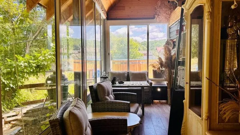 Отдых на поляне у реки в лесу, Краснодарский край: фото 5