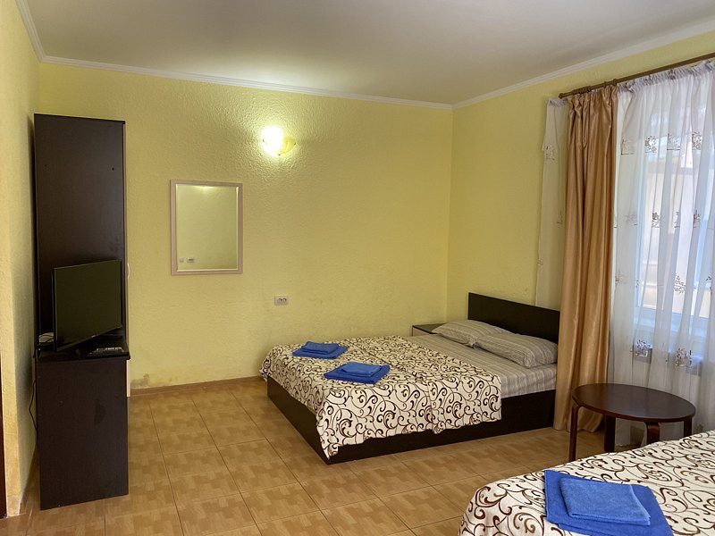 Студия 4-местный 1-комнатный с кухней (3 корпус) (1)