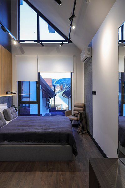 Шале 4-местный (с 2 спальнями)