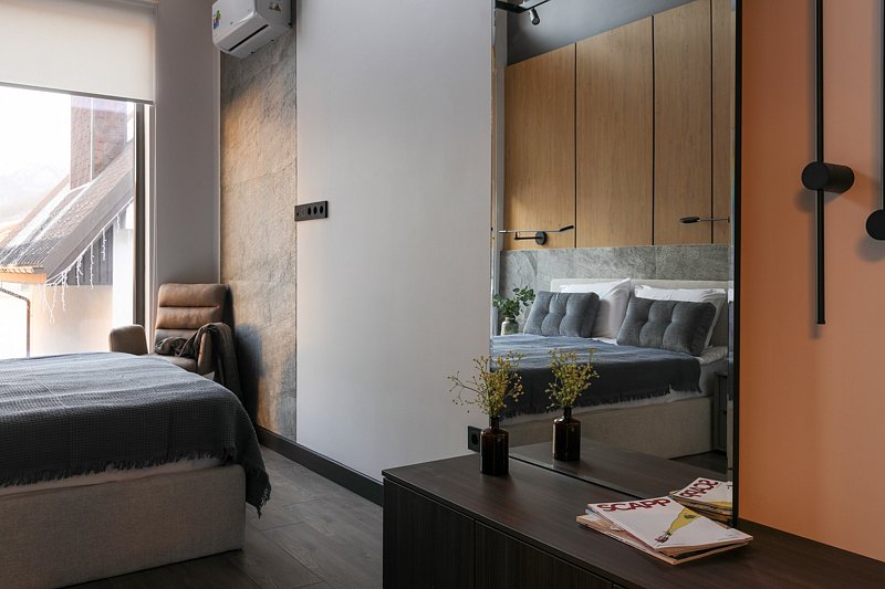 Шале 4-местный (с 2 спальнями)