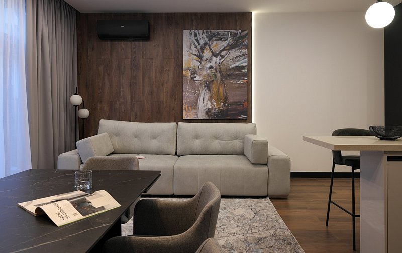 Шале 4-местный (с 2 спальнями)