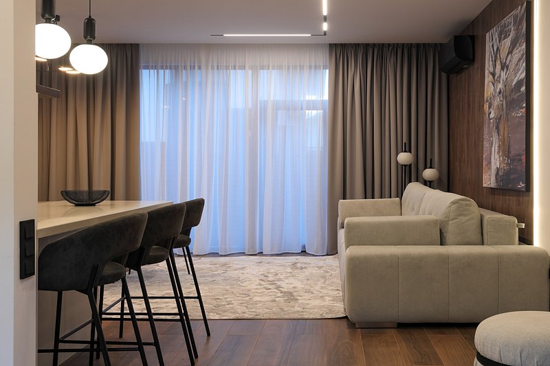 Шале 4-местный (с 2 спальнями)