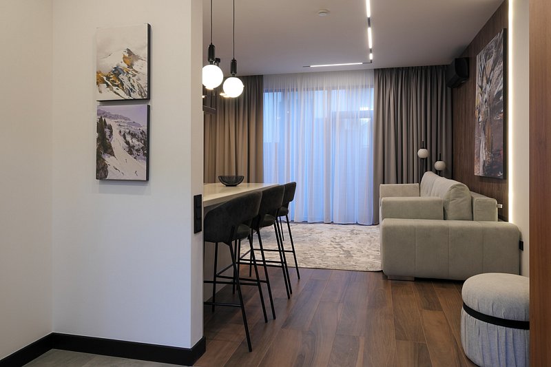 Шале 4-местный (с 2 спальнями)