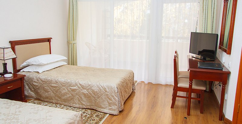 Стандартный 2-местный 1-комнатный (с балконом)