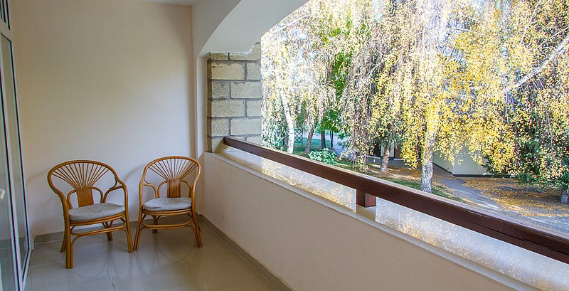 Стандартный 2-местный 1-комнатный (с балконом)