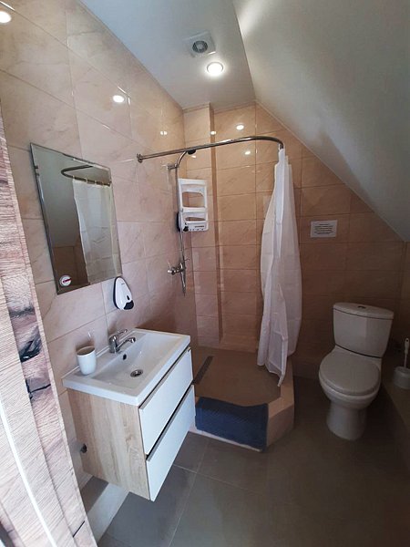 Мансарда Семейная 3-местная 1-комнатная (с балконом)