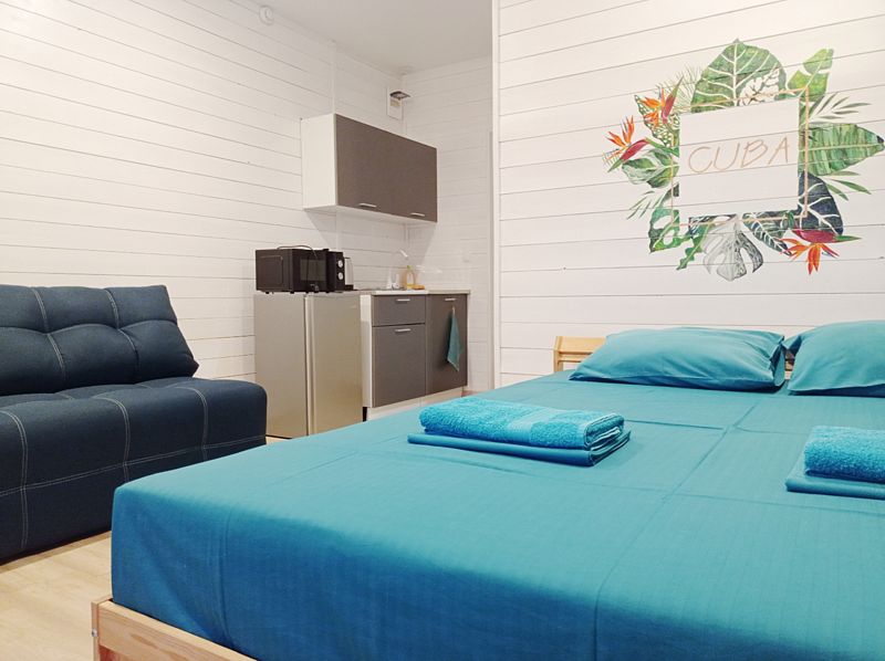 Студио 4-местный 1-комнатный