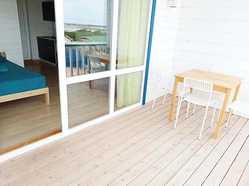 Студио 4-местный 1-комнатный