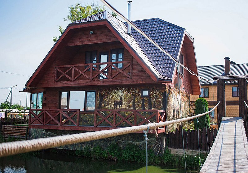 Коттедж 6-местный 2-комнатный Золотая осень