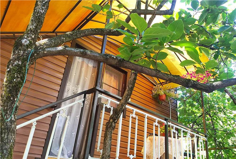 Домик 4-местный (с верандой)