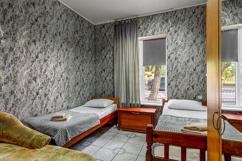 Апартаменты 6-местный 2-комнатный (с кухней)