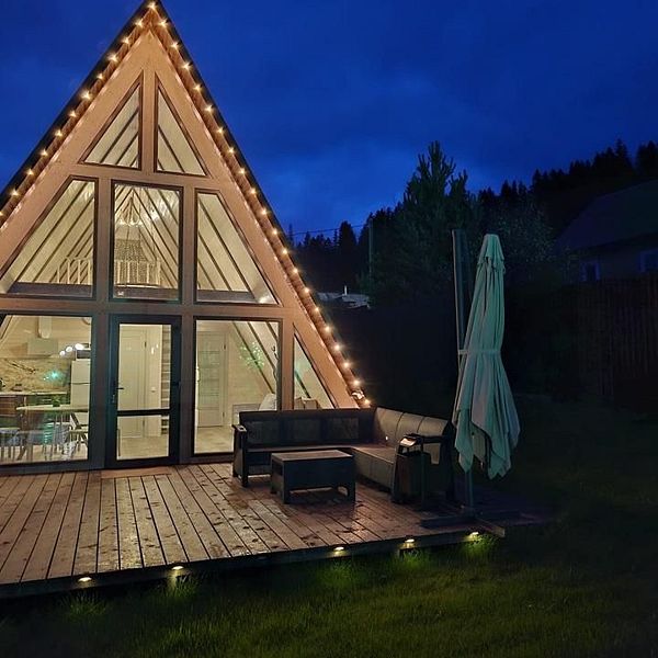 Глэмпинг A-Frame Синильга, село Красный Ключ, Республика Башкортостан