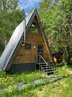 Дом A-frame с квадро-баней, Глэмпинг 4 Сезона, Лаишевский