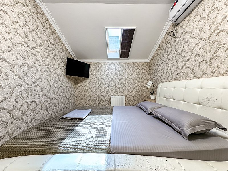 Делюкс 4-местный 2-комнатный (Мансарда)