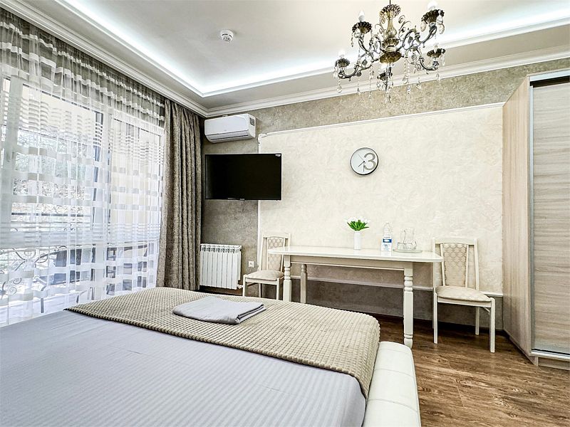 Люкс 2-местный (с балконом, вид на сосны)