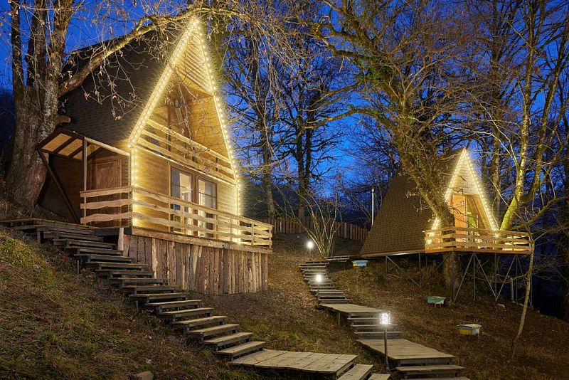 HILLS1200. Резиденция. Глэмпинг.Бани., Краснодарский край: фото 4