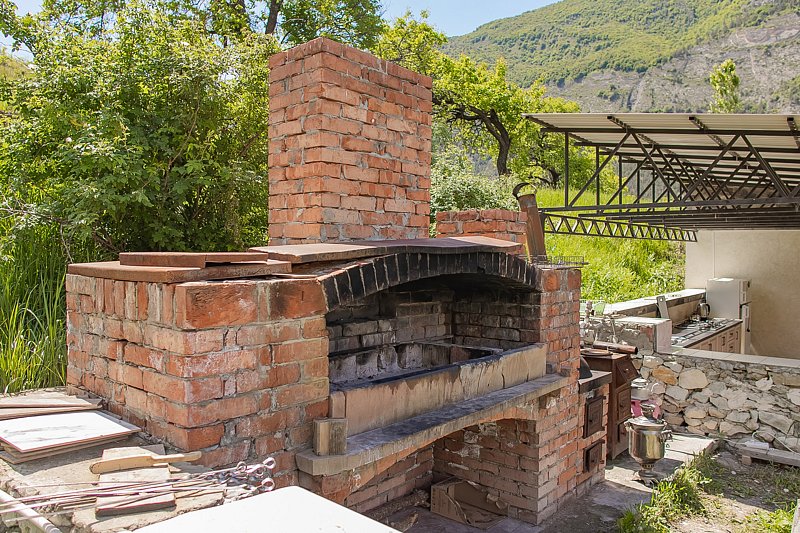 Стандартный 5-местный 1-комнатный (верхний дом, с камином)