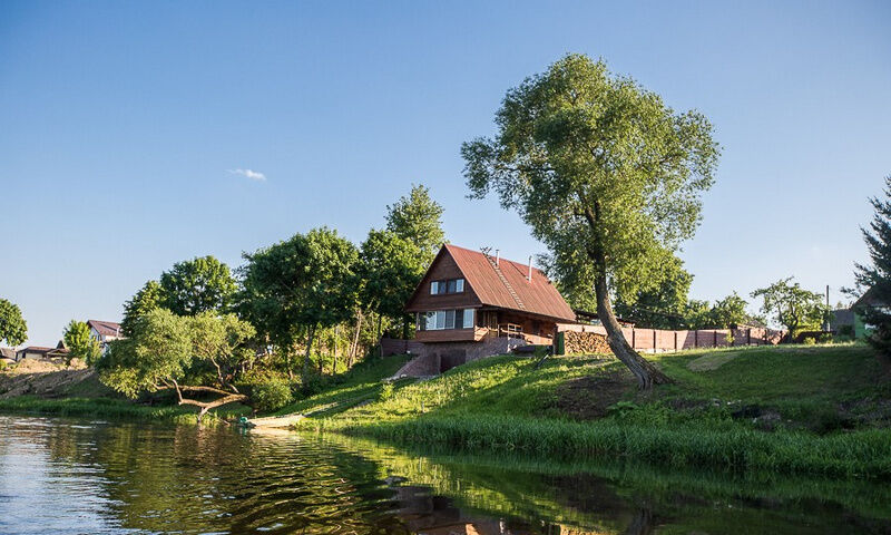 Дом рыбака У Григорьевича, Красное, Могилёвская область