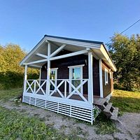 Четырёхместный коттедж Superior двуспальная кровать, Paivila Village (Пайвила Вилладж), поселок Коробицыно