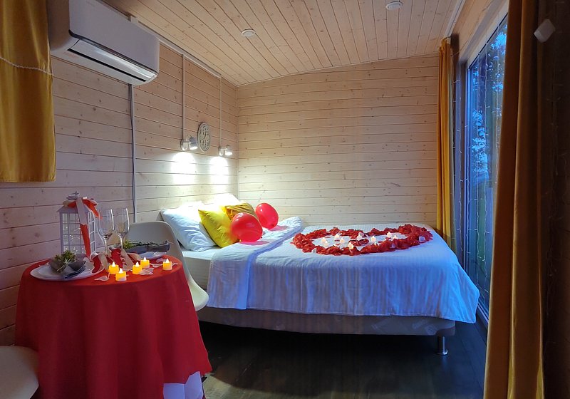 Коттедж 2-местный (Скандинавский домик)