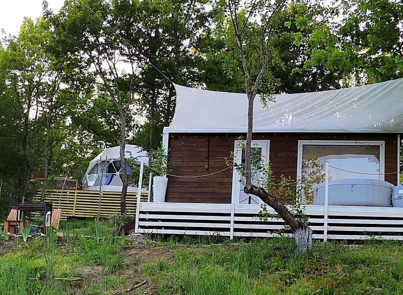 Коттедж 2-местный (Скандинавский домик)