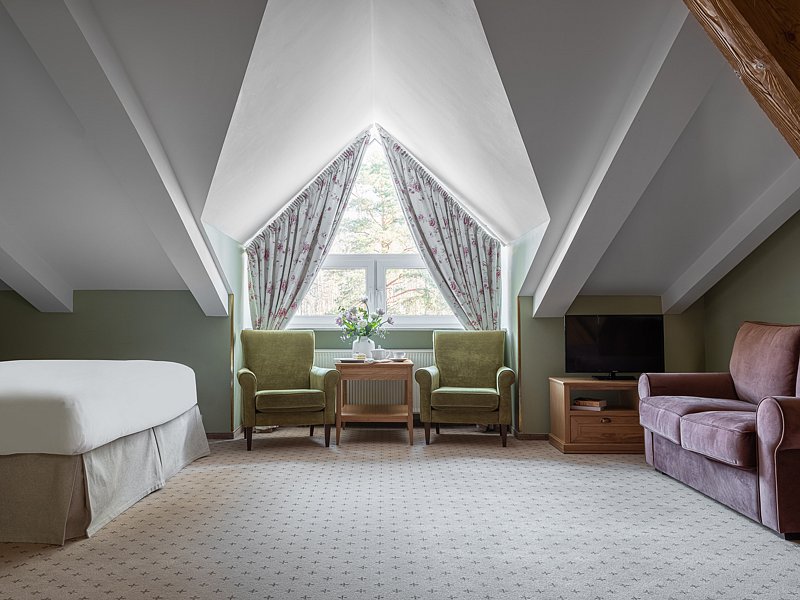 Улучшенный 2-местный Мансардный