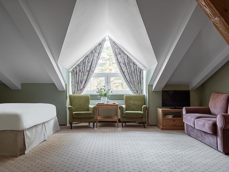 Улучшенный 2-местный Мансардный