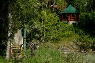Вид на беседку