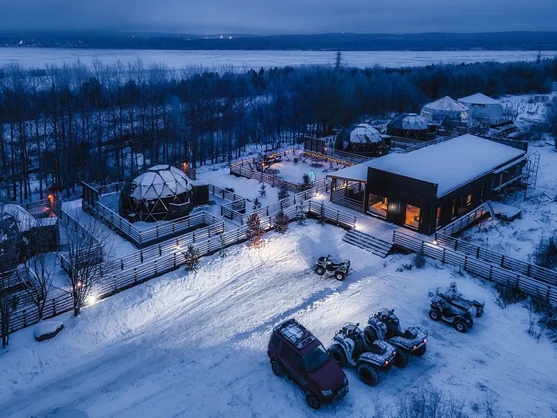 Глэмпинг Резиденция Северное Сияние, Тулома, Мурманская область