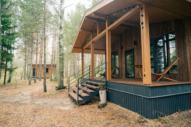 Барн 4-местный №12 (с финской сауной)