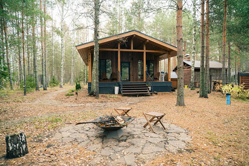 Барн 4-местный №12 (с финской сауной)