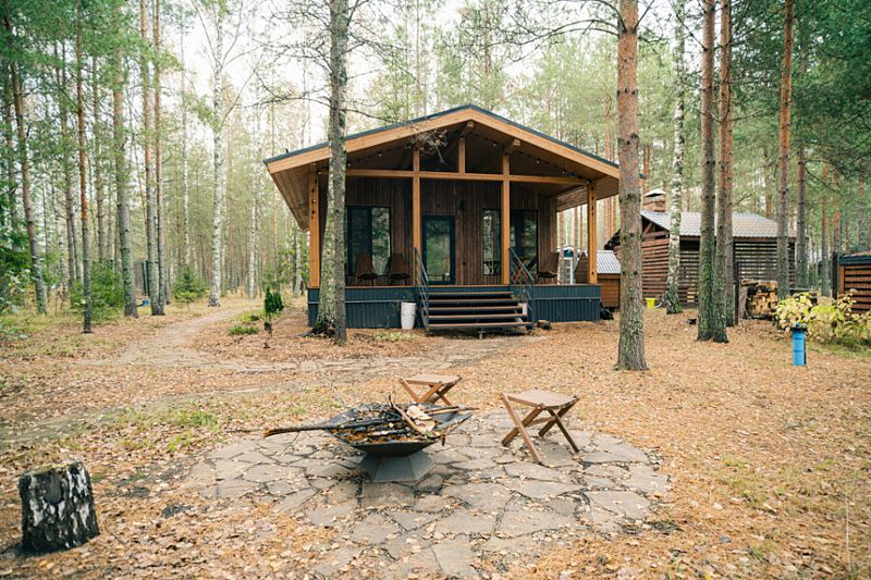 Барн 4-местный №12 (с финской сауной)