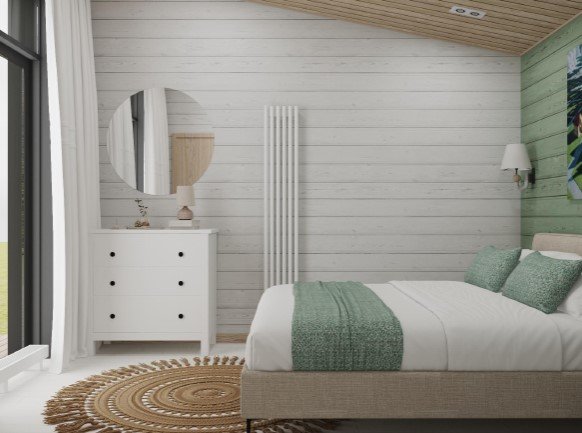 Дом 2-местный 1-комнатный (с 1 спальней)