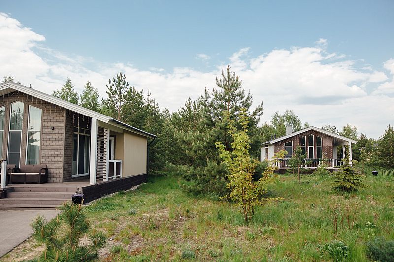 Дом 4-местный 1-комнатный (с 2 спальнями)