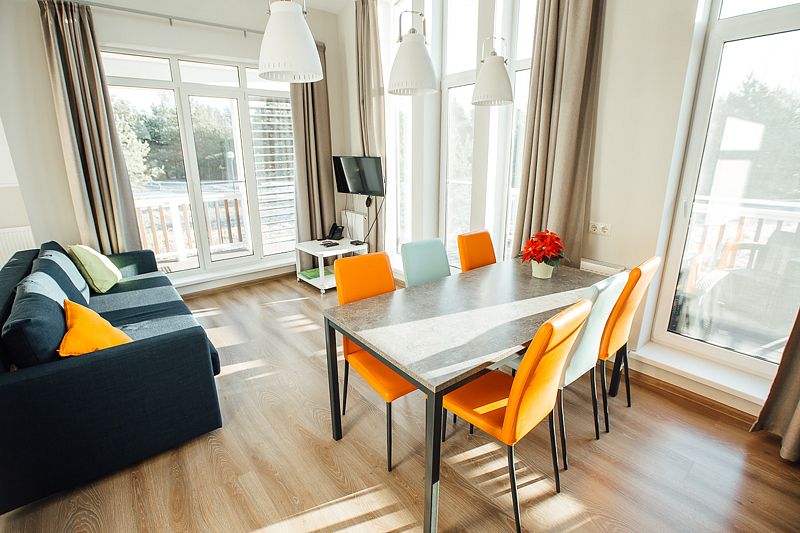 Дом 4-местный 1-комнатный (с 2 спальнями)