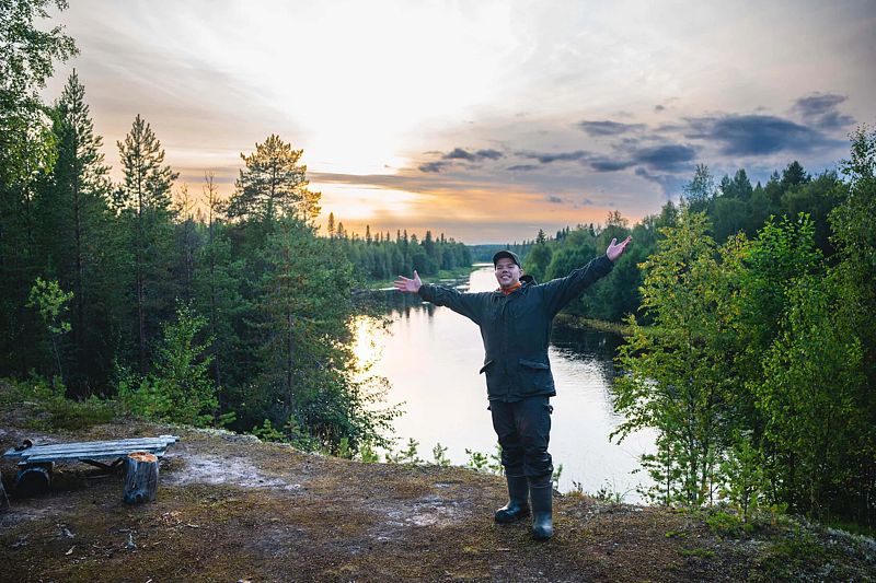 Рыболовный тур за семгой на реке Мегра, Архангельская область: фото 3