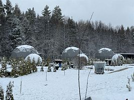 Сфера шатер, Глэмпинг ПаиАкс, Химки