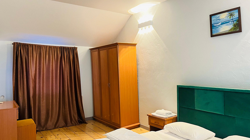 Коттедж 2-местный 2-комнатный 2-этажный