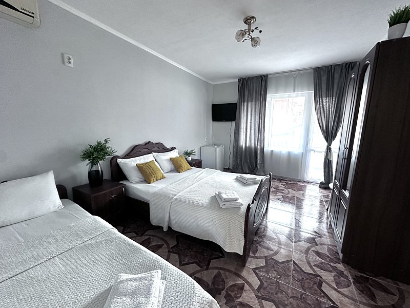 Семейный 6-местный 2-комнатный