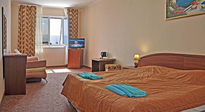 Стандартный 2-местный (корпус № 5, 4 этаж, вид на море)